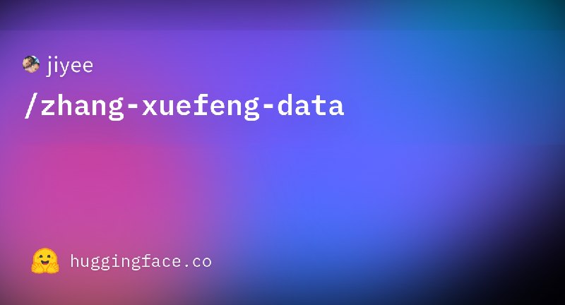 jiyee/zhang-xuefeng-data · Datasets at Hugging Face