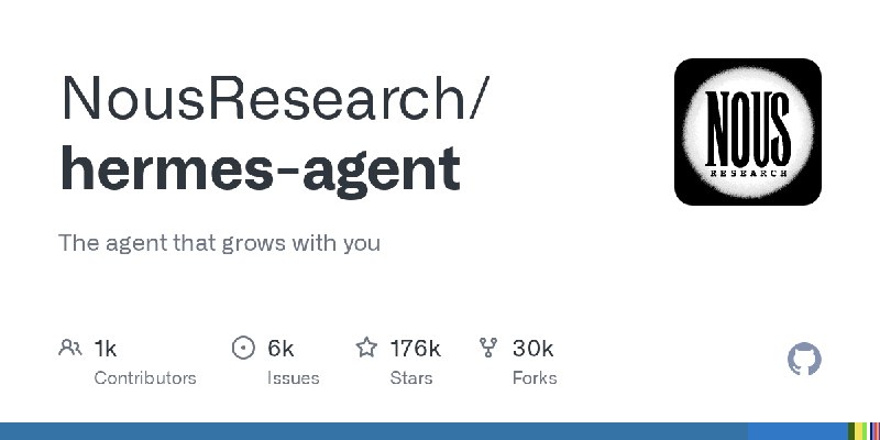 GitHub - NousResearch/hermes-agent: The agent that grows with you