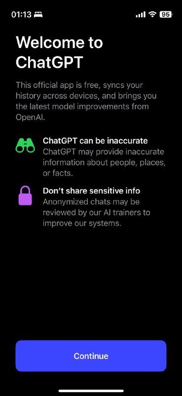 ChatGPT iOS App简评- ChatGPT官网的同款主题色（高对比度）- UI动画和线性马达的高度结合- 可以通过App Store充值了！充值难度大大下降！而且定价也是20USD/mChatGPT iOS App简评- ChatGPT官网的同款主题色（高对比度）- UI动画和线性马达的高度结合- 可以通过App Store充值了！充值难度大大下降！而且定价也是20USD/m
