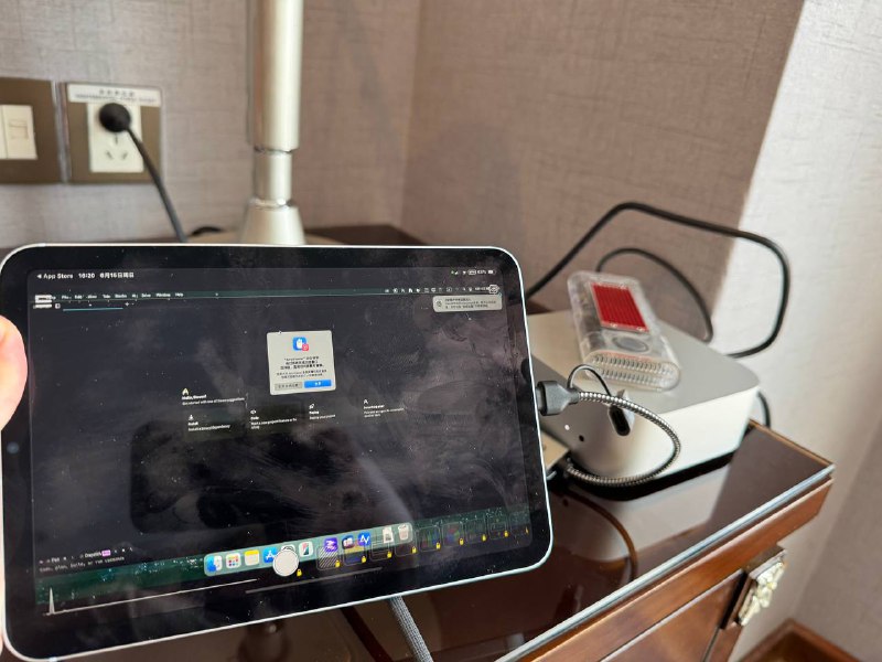 后续在酒店里重新开机上了