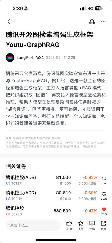 消息真快