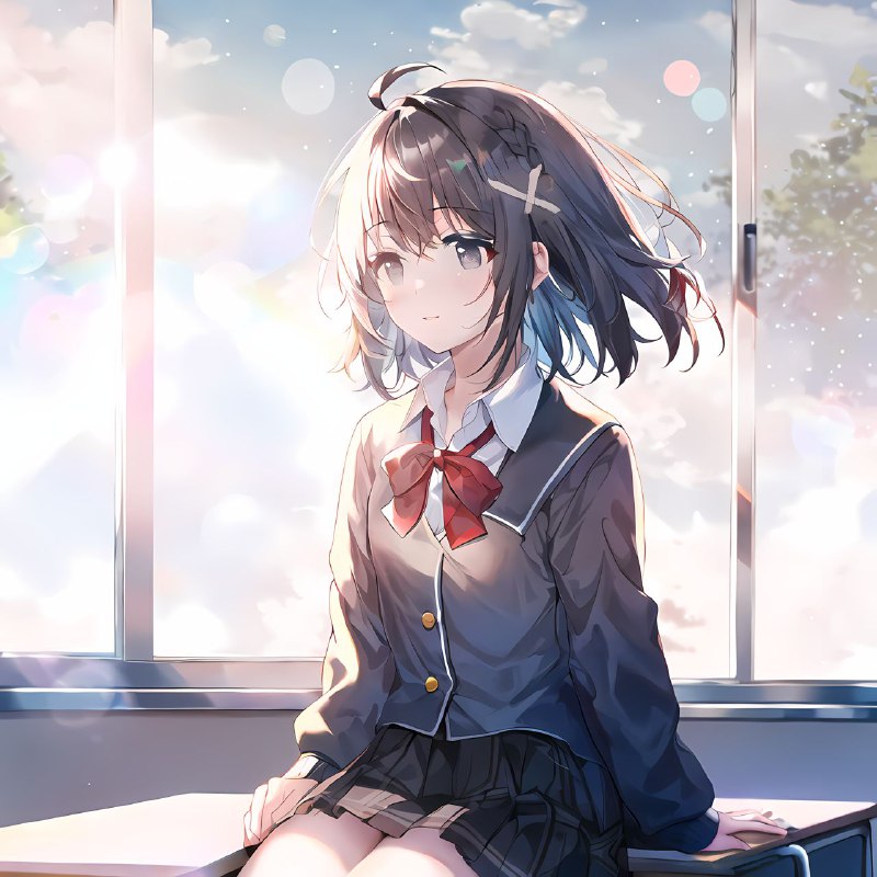 stable diffusion使用anything v3和momoko-e模型修改后的成品