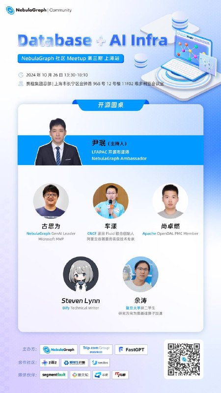 参加一下NebulaGraph上海的活动