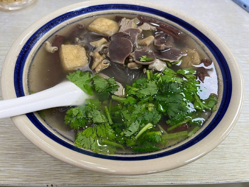 唉，鸭血粉丝汤