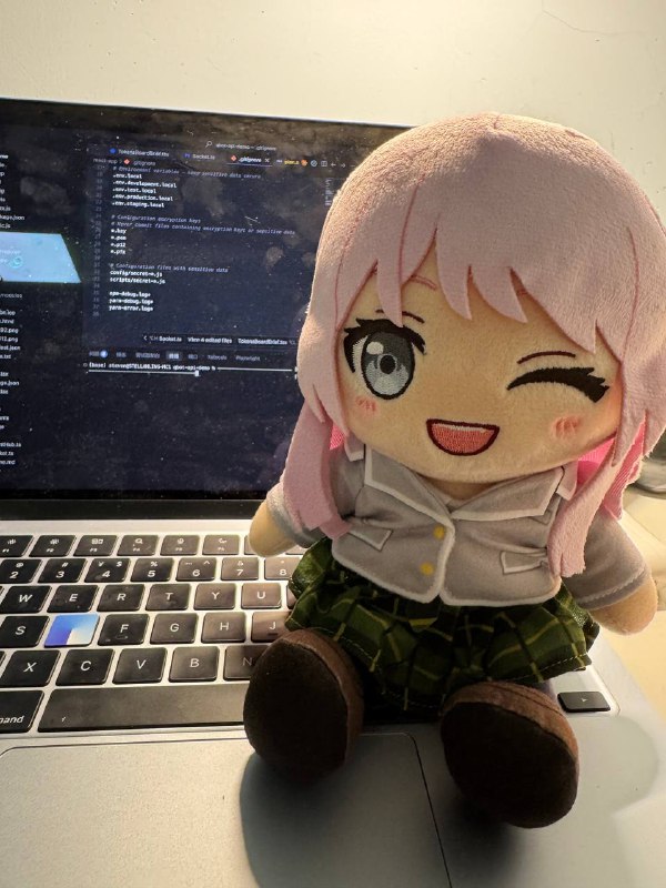 粉毛终于到了，可爱🤗