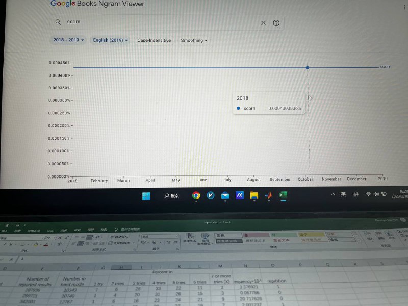 不会用python爬数据，于是手动录完了360行数据😭#今日蠢事