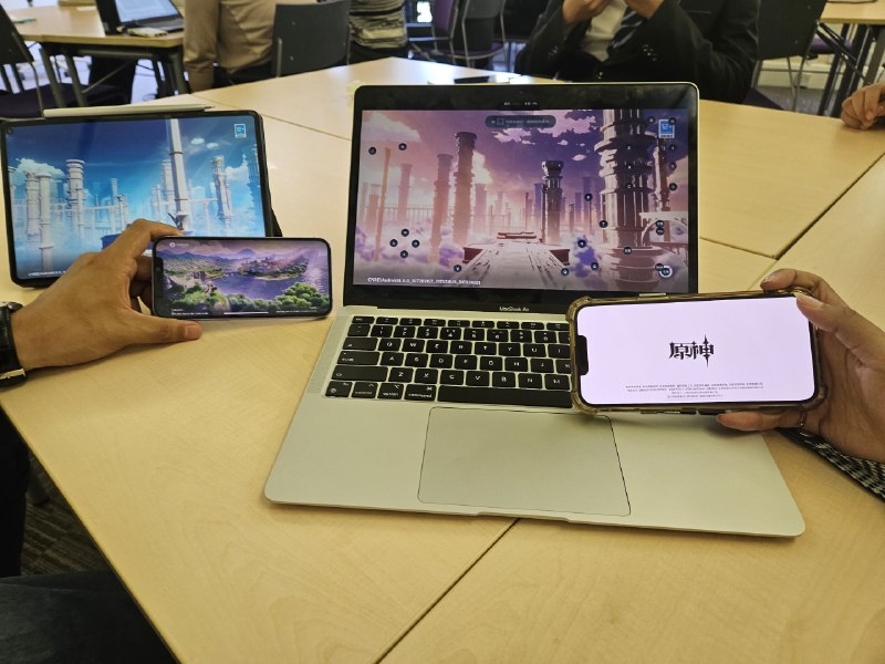 在prof面前启动原神