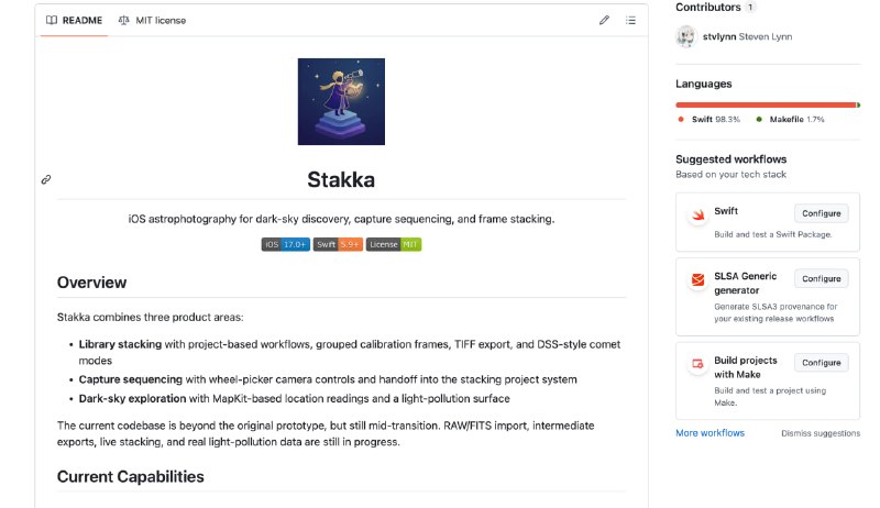🚧WIP光污染地图+拍摄+星空/彗星堆栈 iOS 应用